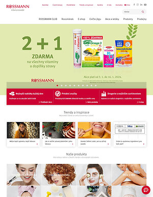 akční leták ROSSMANN drogerie 7.1.2026-13.1.2026