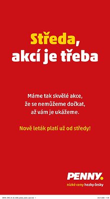 akční leták Penny Market 4.2.2026-10.2.2026
