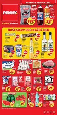 akční leták Penny Market 13.5.2026-19.5.2026