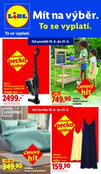 akční leták Lidl 15.6.2026-21.6.2026
